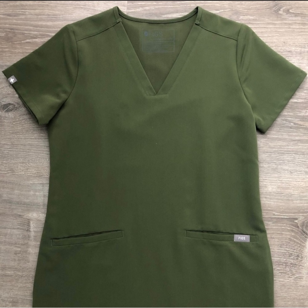 Figs XXS Dark Olive Limited